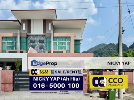 Gunung rapat modern 35x114 semi-d for sale , Perak, Ipoh