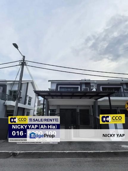 Lahat mossy hill Ipoh intermediate corner house for sale , Perak, Ipoh
