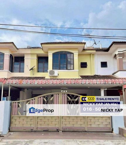 Bercham double storey for sale , Perak, Ipoh
