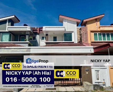 Botani double storey freehold only 500,000, Perak, Ipoh