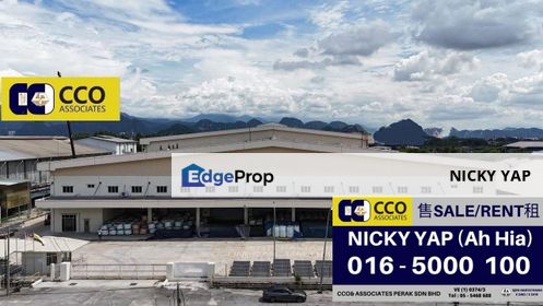 TASEK IGB IPOH BIG FACTORY FOR RENT 5ekar, Perak, Ipoh