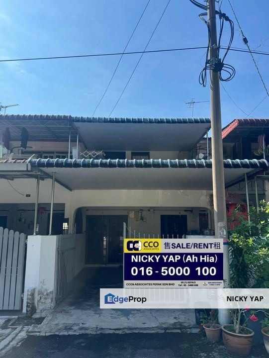 Menglembu double storey for sale , Perak, Menglembu
