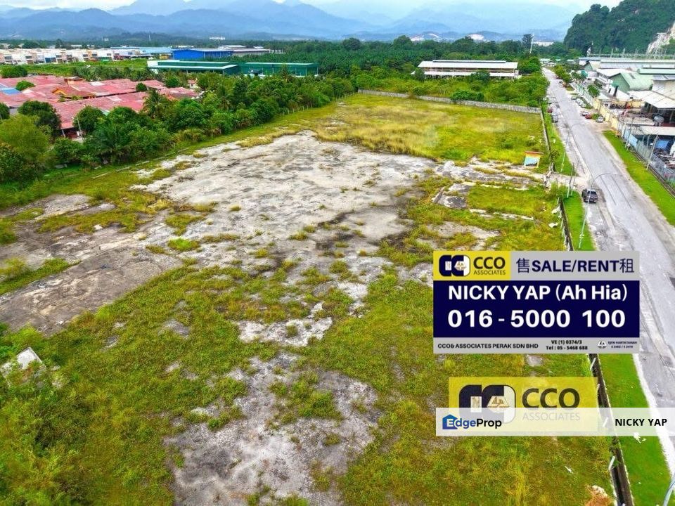 Tasek IGB industry land 4ekar for sale , Perak, Ipoh