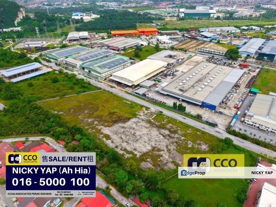 Tasek IGB industry land 4ekar for sale , Perak, Ipoh