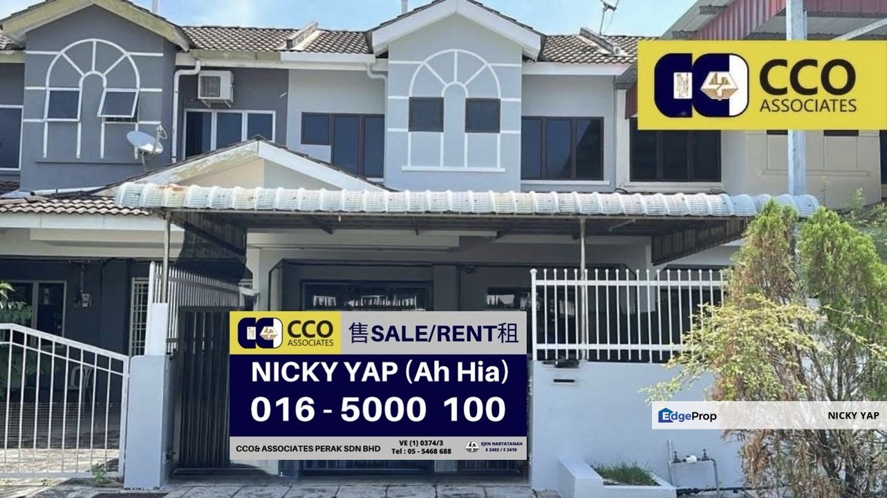 Lahat baru ipoh double storey for sale , Perak, Lahat