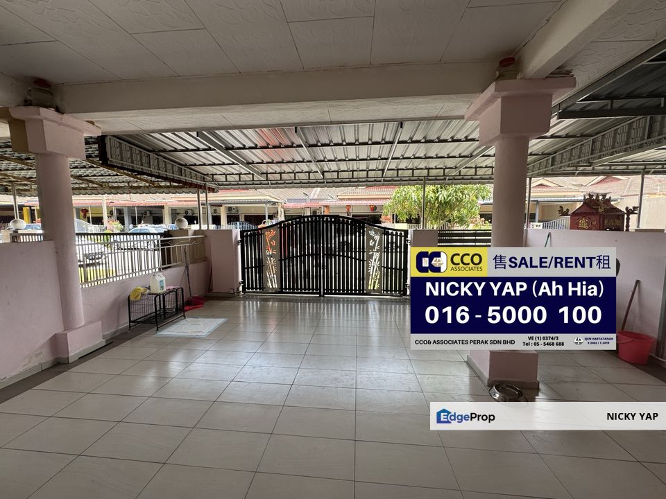 Single storey BG PERDANA FOR SALE , Perak, Kinta