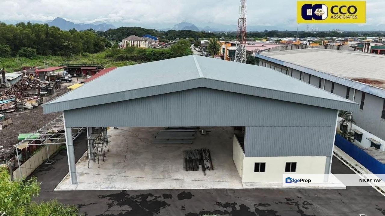 Kawasan Perindustrian Pengkalan Detached Factory For Sale, Perak, Ipoh