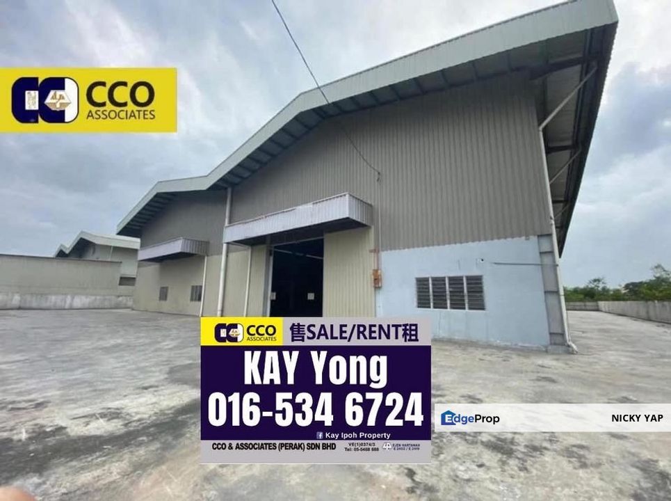 Pengkalan Super Big Detached Factory For Sale, Perak, Ipoh