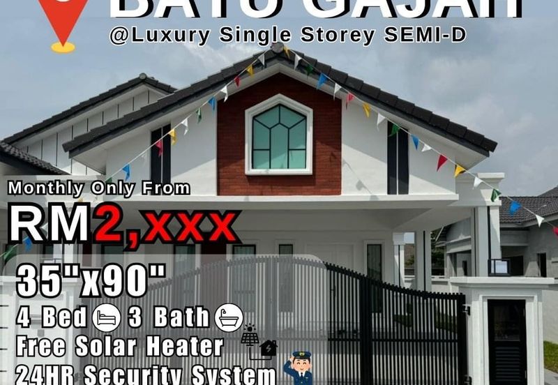 Batu Gajah, Luxury Single Storey Semi-D