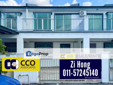 Chemor New Freehold Double Storey Terrace House For Sale, Perak, Ipoh