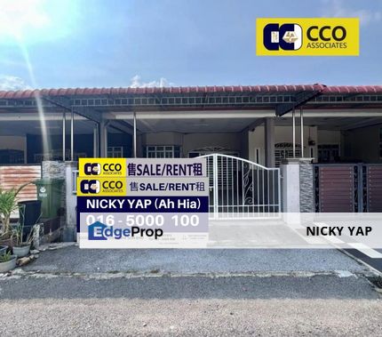Single storey bercham move in condition , Perak, Ipoh