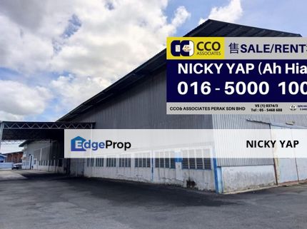 Bungalow factory silibin rent , Perak, Ipoh