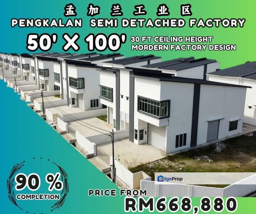 New Semi-D factory Completed , Perak, Ipoh