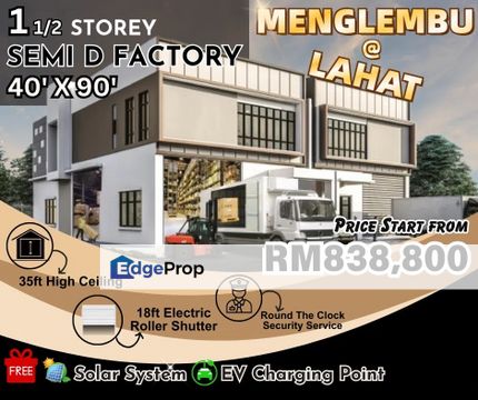 New project factory menglembu lahat , Perak, Ipoh