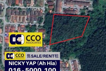 Development housing land for sale batu gajah 