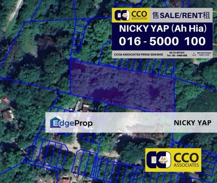Zoning residential land for sale ipoh , Perak, Kinta