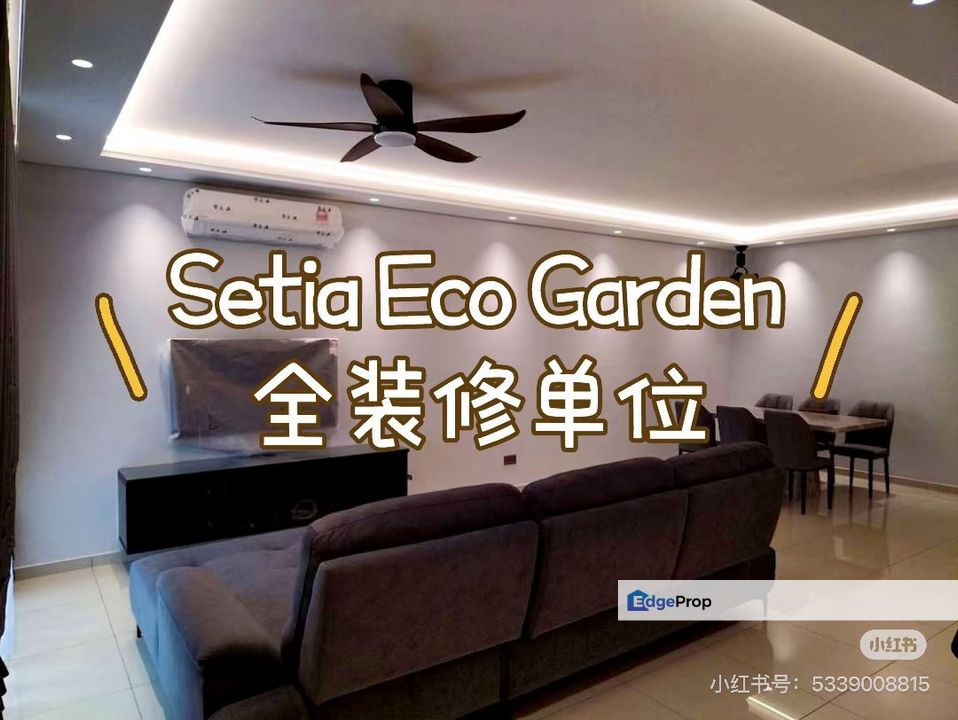 Setia Eco Garden Fully  Renovated unit, Johor, Gelang Patah