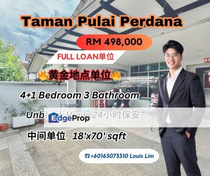 Taman Pulai Perdana Double Storeys Terrace House, Johor, Skudai