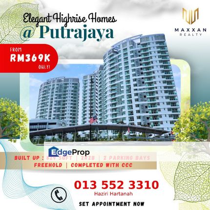 [LUXURY IS WITHIN REACH] Completed Residence Condominium @ Putrajaya, Selangor, Putrajaya