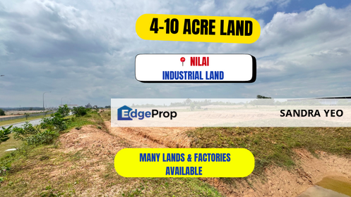 [RM84psf 4 Acre] Freehold Nilai Industrial Land for Sale, Negeri Sembilan, Nilai