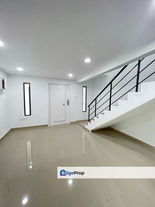 Double storey low cost terrace house in Taman Johor Jaya for sale for ...