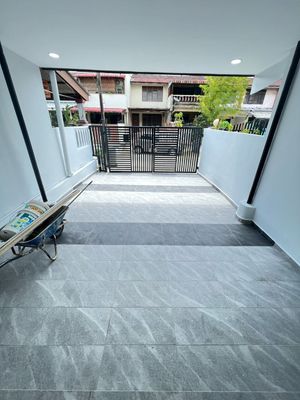 Double storey low cost terrace house in Taman Johor Jaya for sale for ...
