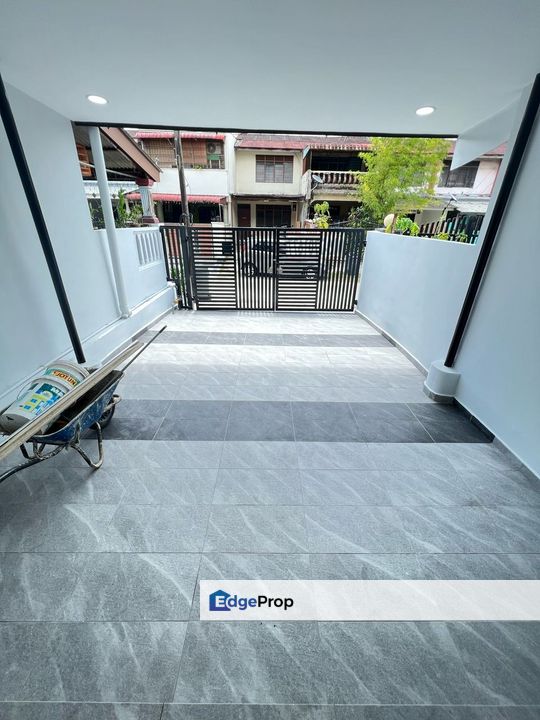 Double storey low cost terrace house in Taman Johor Jaya for sale for ...