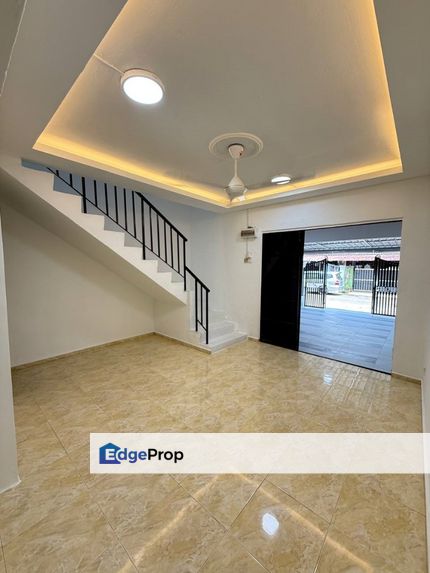 Double storey low medium cost house in Taman Kota Masai for sale , Johor, Pasir Gudang