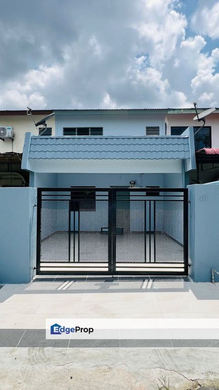 Double storey low cost house in Taman Air Biru for sale , Johor, Pasir Gudang