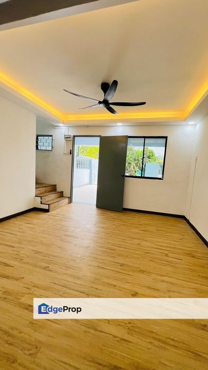 Double storey low cost house in Taman Air Biru for sale , Johor, Pasir Gudang