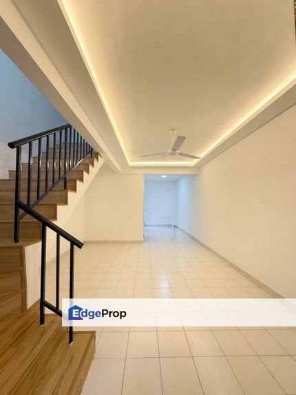 Double storey low cost terrace house in Taman Sri Orkid for sale , Johor, Skudai