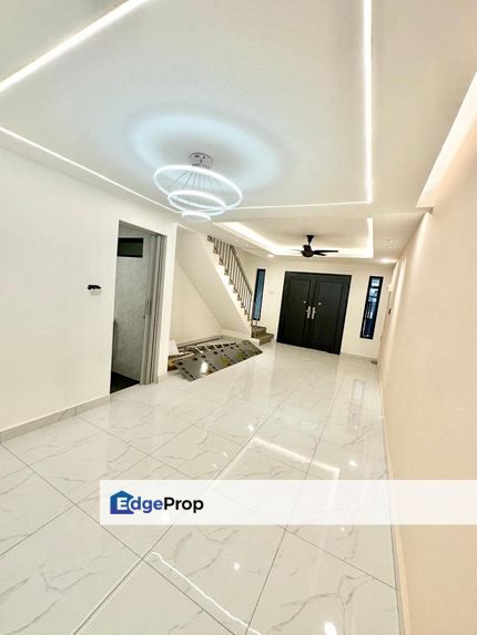 Double storey low cost terrace house in Taman Puteri Wangsa(Jalan Lading)for sale , Johor, Ulu Tiram
