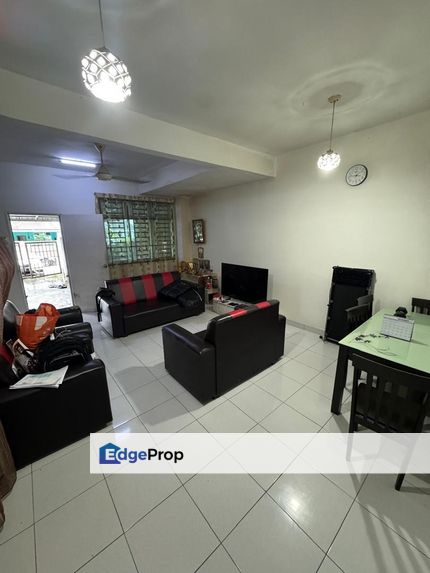 Double storey medium cost terrace house in Taman Laman Indah for sale , Johor, Skudai