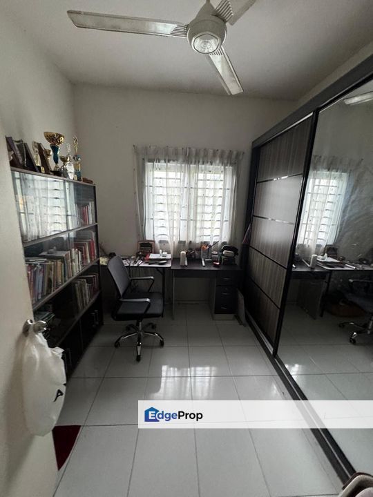 Double storey medium cost terrace house in Taman Laman Indah for sale , Johor, Skudai