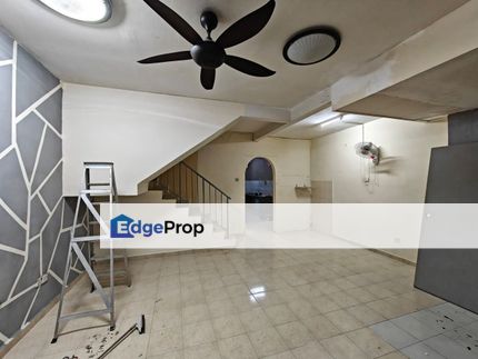 Double storey medium cost house in Taman Nusantara for sale , Johor, Gelang Patah