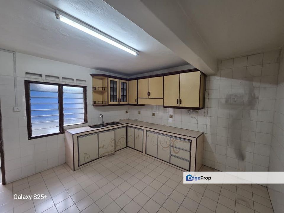 Double storey low cost terrace house in Taman Plentong Baru for sale , Johor, Masai