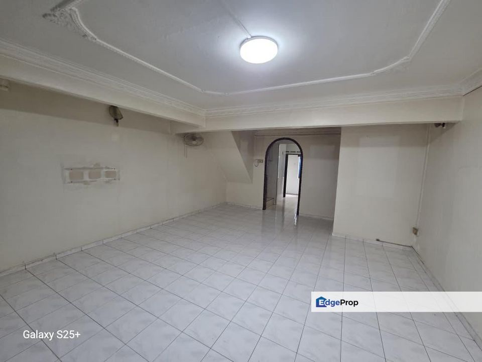 Double storey low cost terrace house in Taman Plentong Baru for sale , Johor, Masai