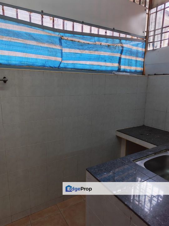Double storey low cost terrace house in Taman Damai Jaya for sale , Johor, Skudai