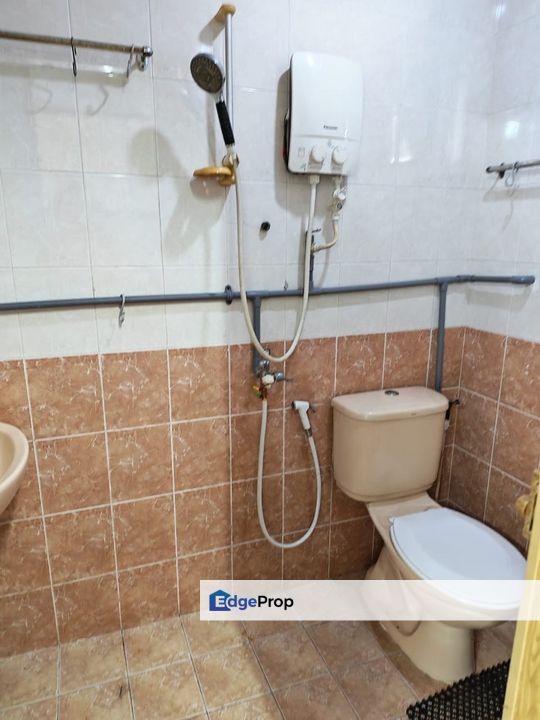 Double storey low cost terrace house in Taman Damai Jaya for sale , Johor, Skudai