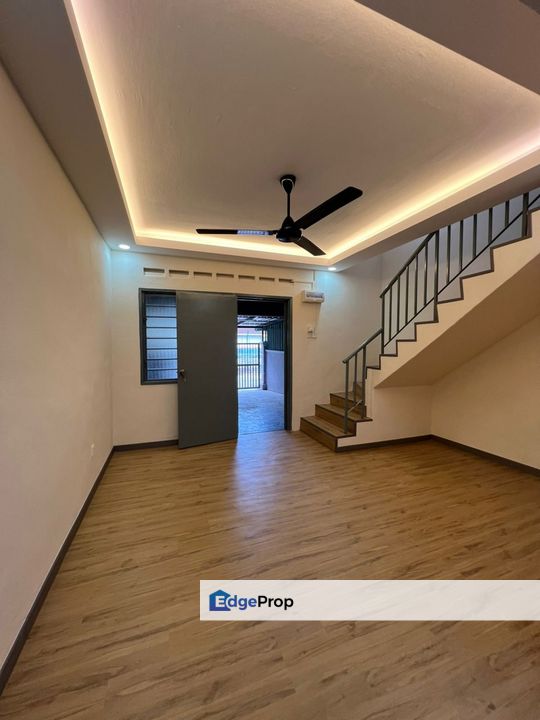 Double storey low medium cost house in Taman Kota Masai for sale , Johor, Pasir Gudang