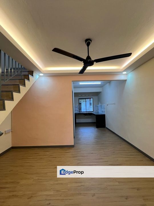 Double storey low medium cost house in Taman Kota Masai for sale , Johor, Pasir Gudang