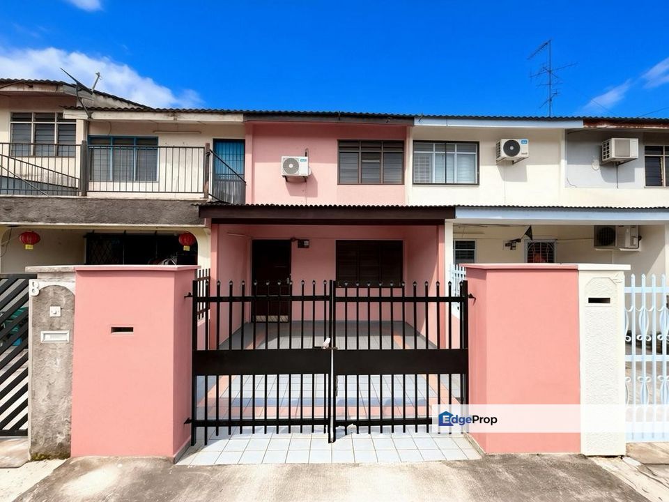 Double storey low cost terrace house in Permas Jaya for sale , Johor, Masai