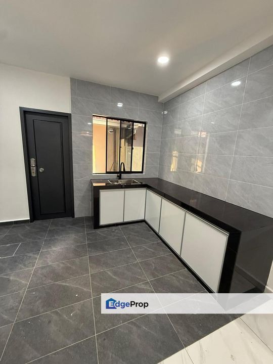 Double storey low medium cost house in Taman Nusantara for sale, Johor, Gelang Patah