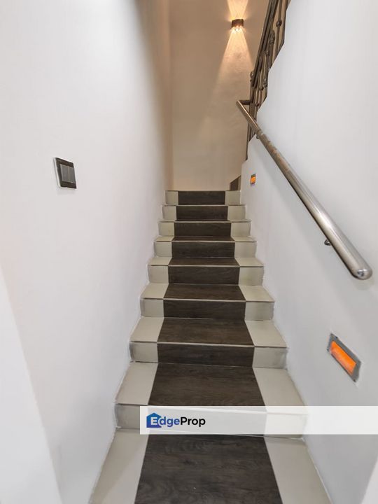 Double storey low medium cost terrace house in Taman Nusantara for sale , Johor, Gelang Patah