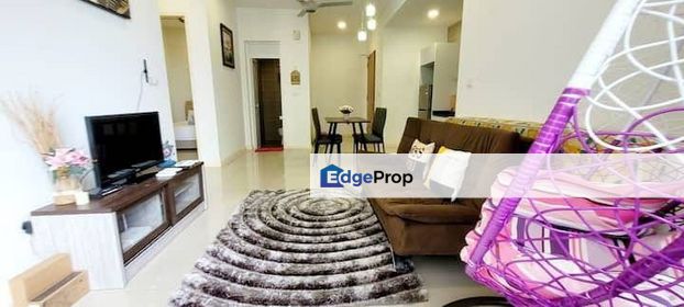 2 bedrooms fully furnished unit in D'Pristine Medini for rent, Johor, Nusajaya