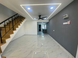 Double storey low cost terrace house in Taman Daya for sale for Sale ...
