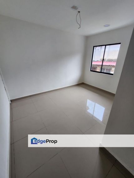 Double storey low medium cost terrace house in Taman Muhibbah Saleng for sale, Johor, Kulai