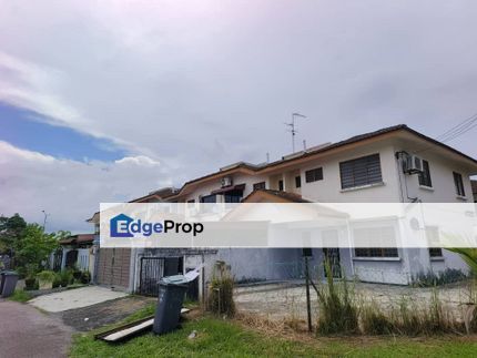 Double storey medium cost terrace house in Taman Nusantara for sale , Johor, Gelang Patah