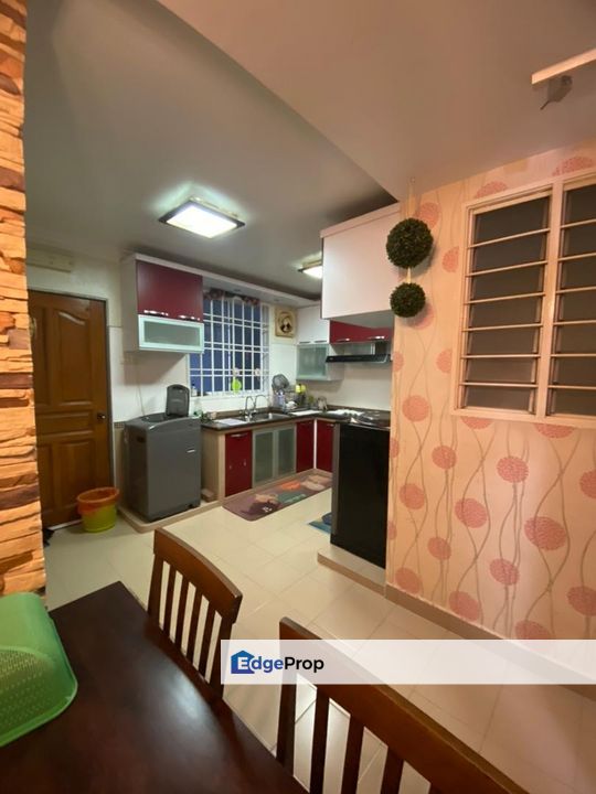 Double storey low medium cost terrace house in Taman Nusantara for sale , Johor, Gelang Patah