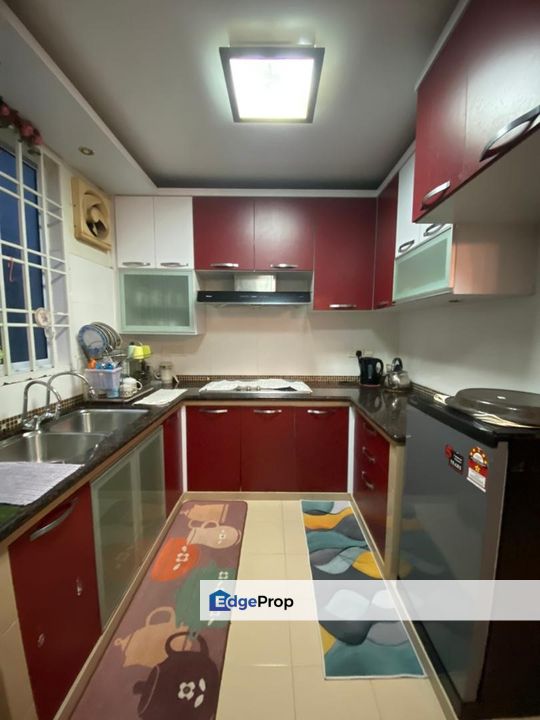 Double storey low medium cost terrace house in Taman Nusantara for sale , Johor, Gelang Patah